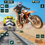 Bike vs Train Race Challenge: 3D Train Racin